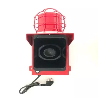 JD-7B大功率工業(yè)防寒聲光報(bào)警器、JD90B-H-03-F-01-12-122聲光警示器廠家